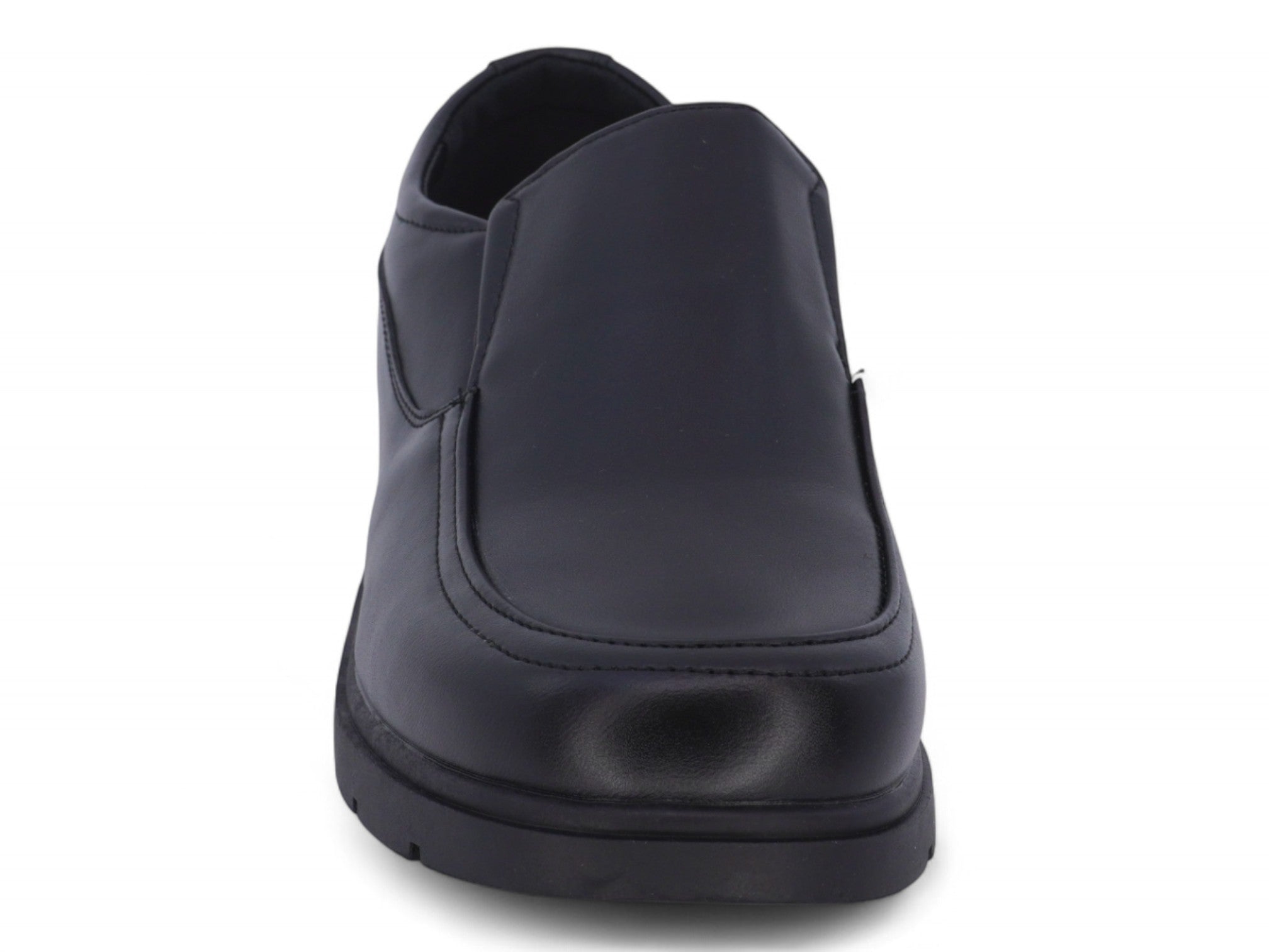 Black Peter Slip On School Shoe
