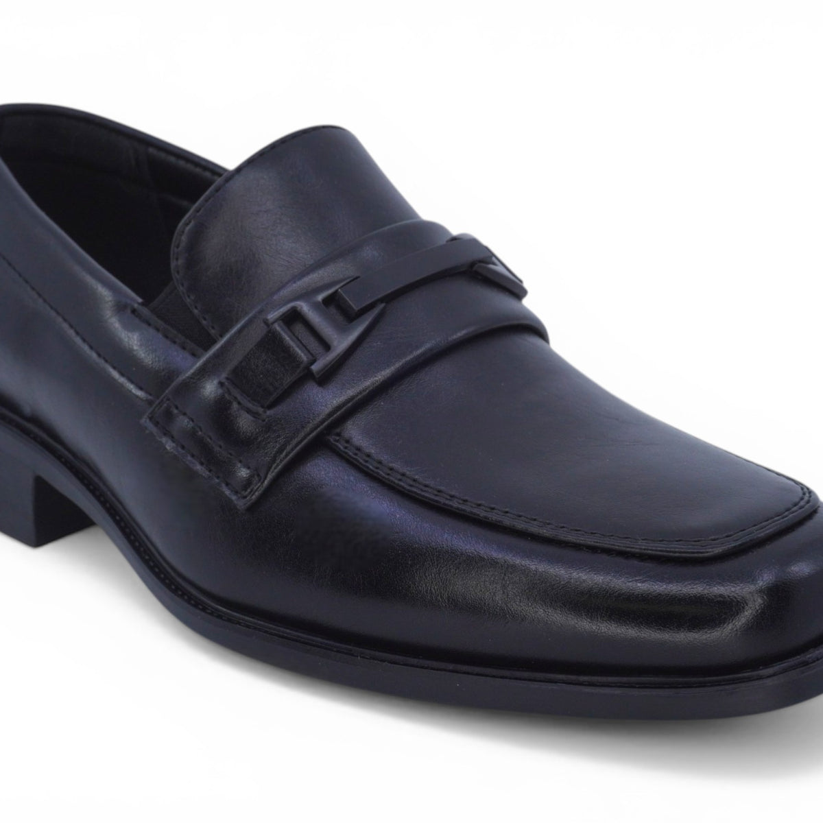 black men's slip on dress shoes Boys` Wesley Slip-On 11 / Black Select Size:6