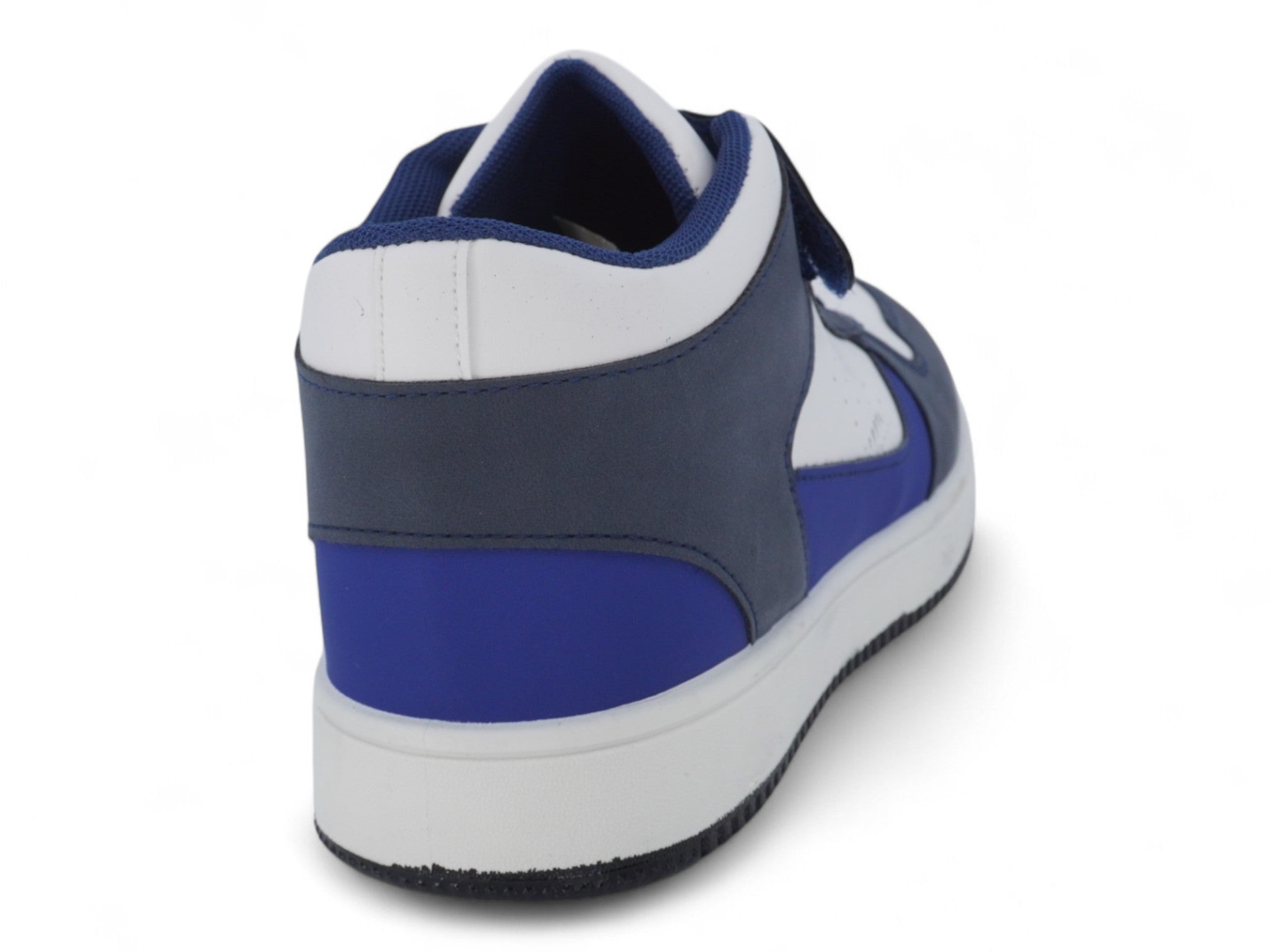 Toddler Two Tone Blue Mid Top Sneaker