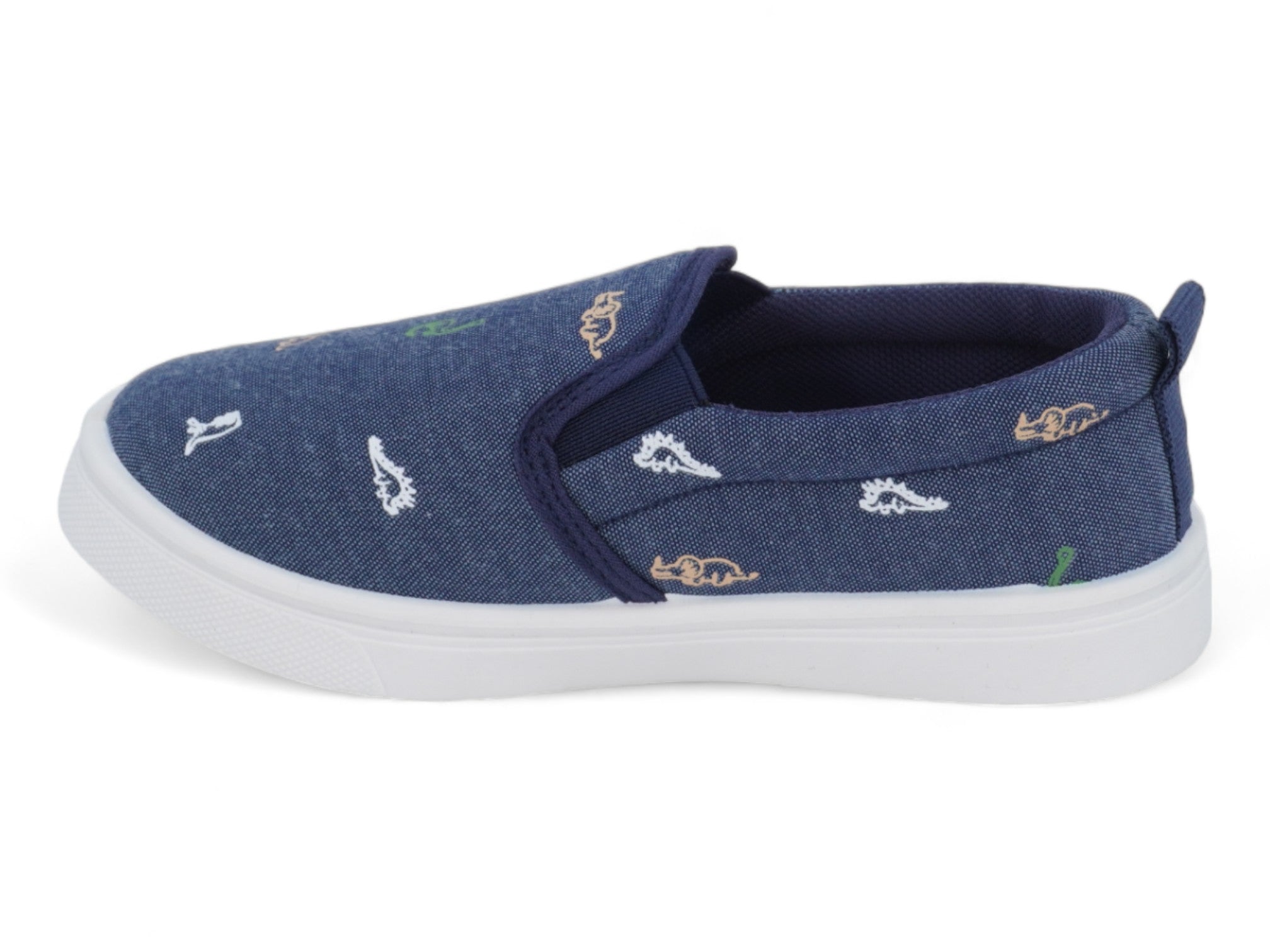 Boys' Beach Dinosaur Canvas Slip On
