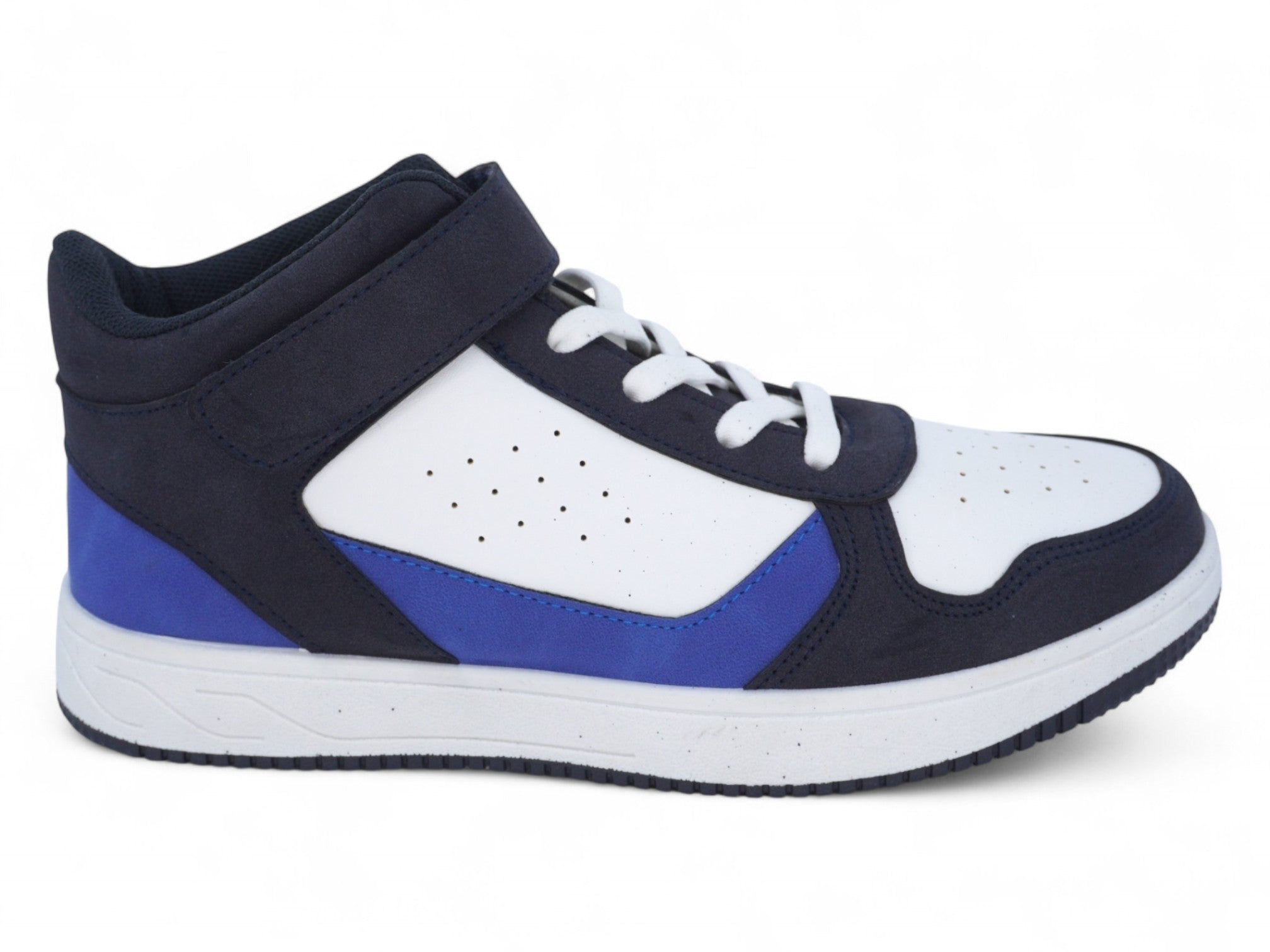 Boys' Double Blue High Top Sneaker