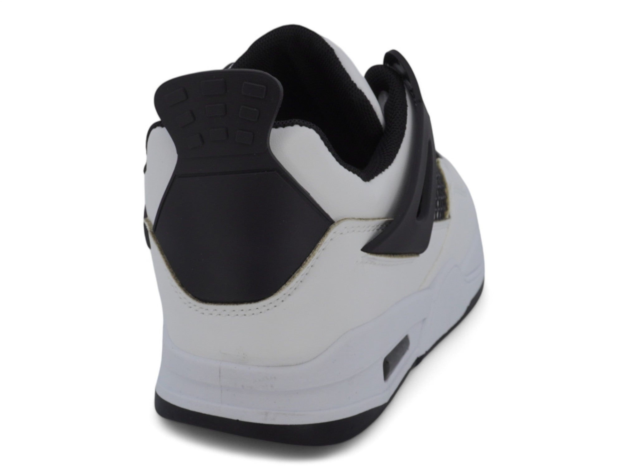 Boys' Black White Net Sneaker