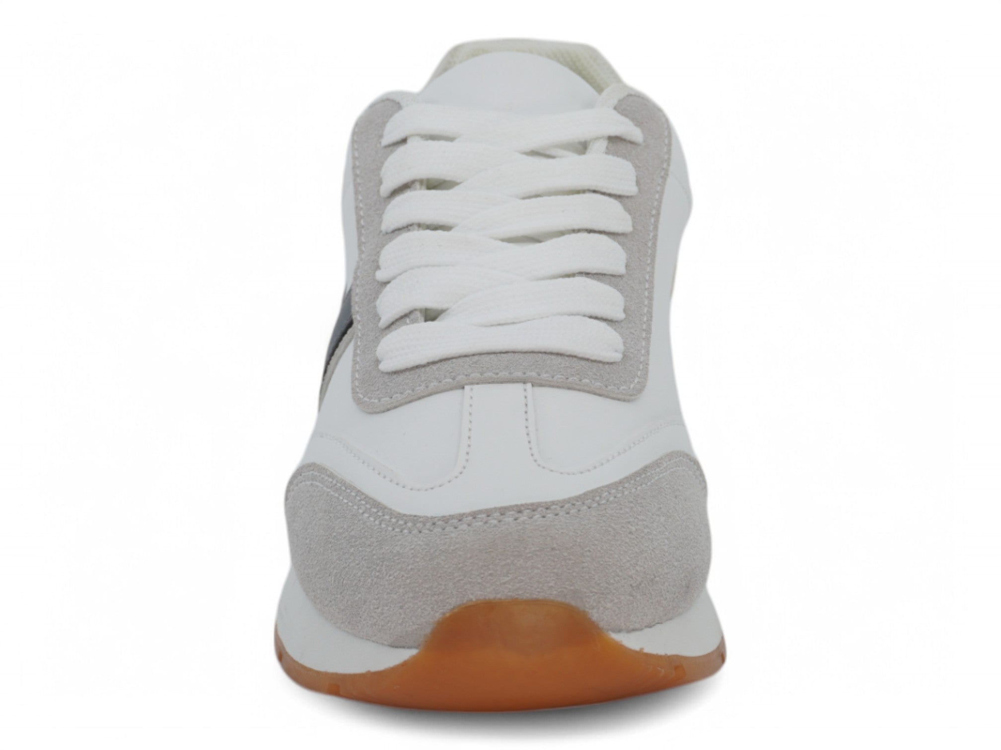 Boys' Gray Faux Suede Sneaker
