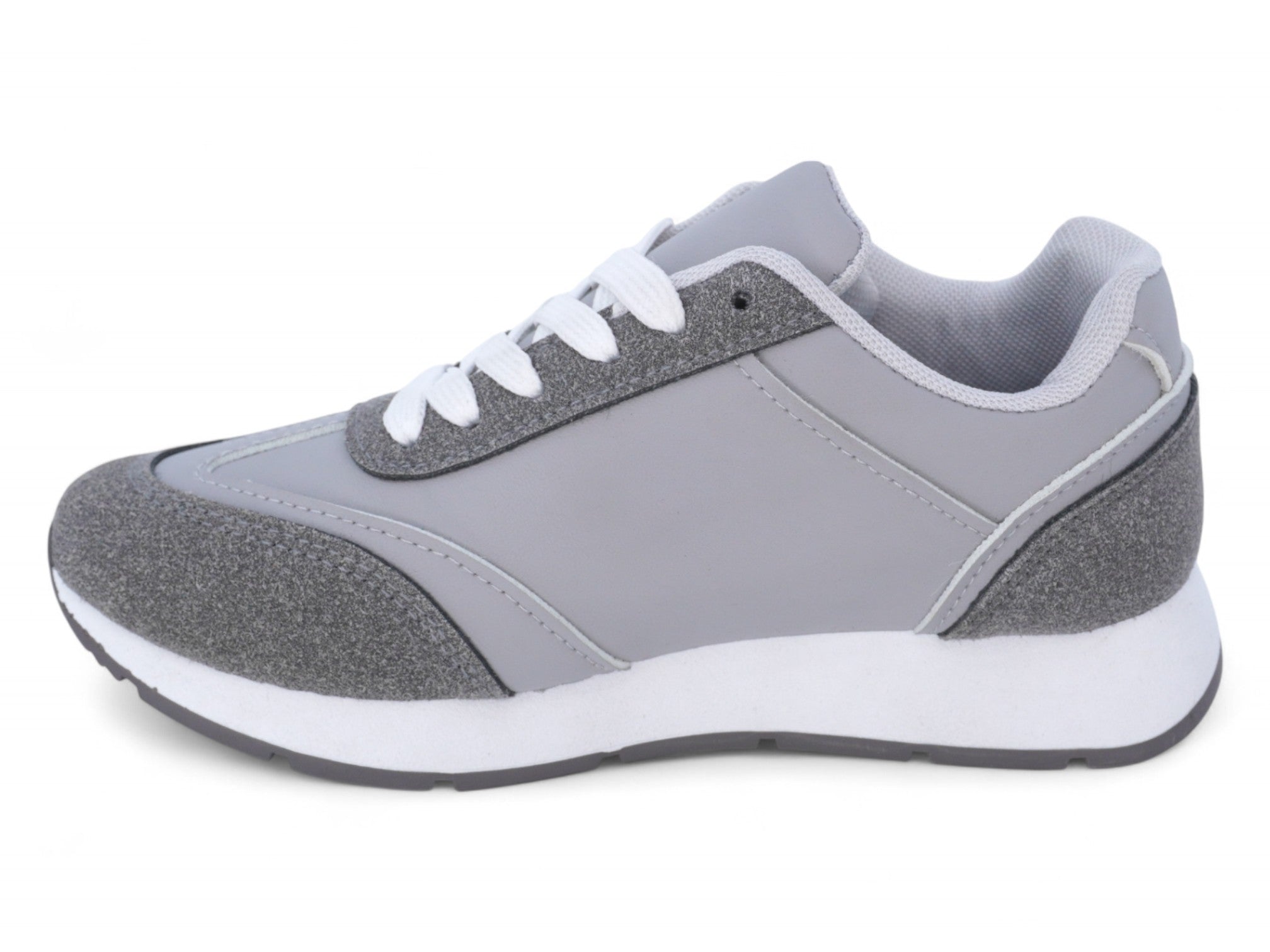 Boys' Navy Faux Suede Sneaker