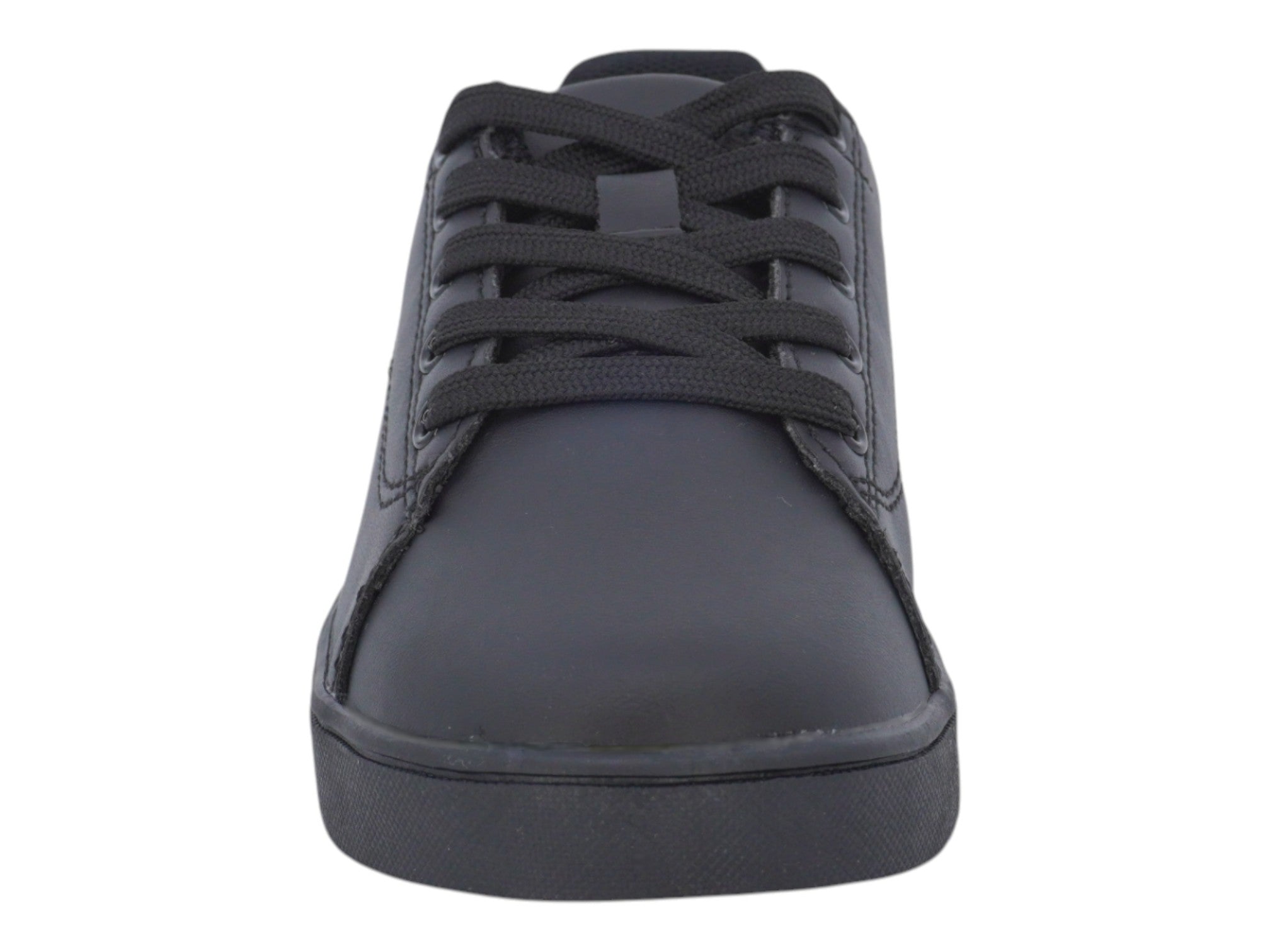 Boys' All Black Lace Up Casual Shoe