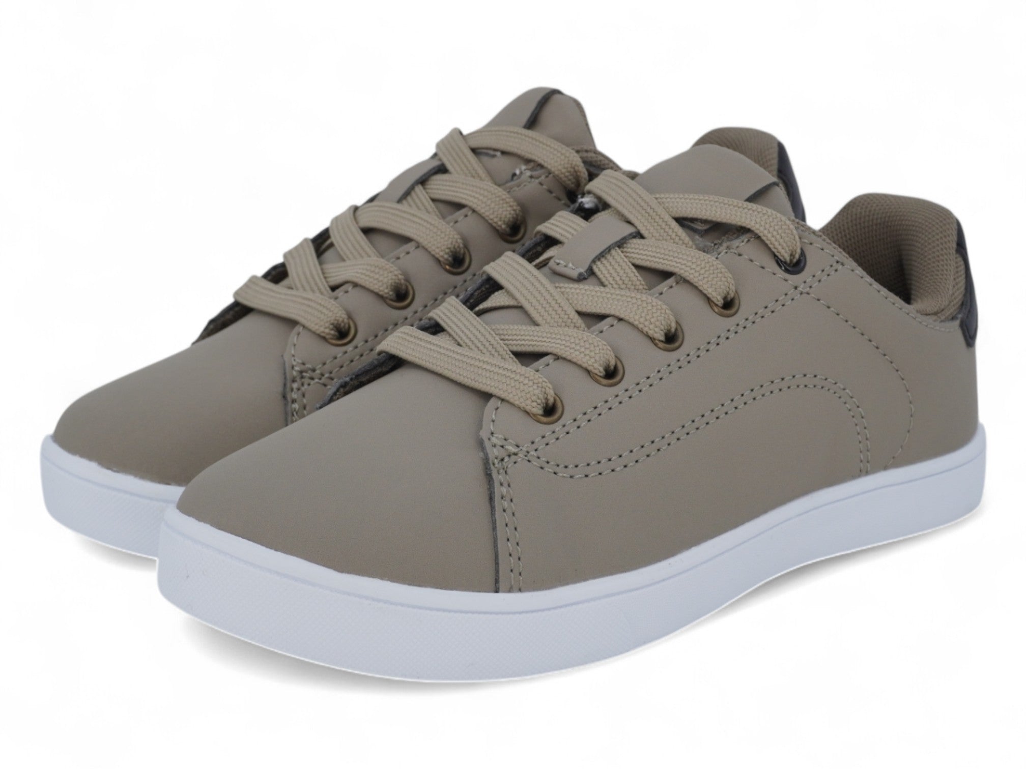 Boys' Khaki Lace Up Casual Shoe