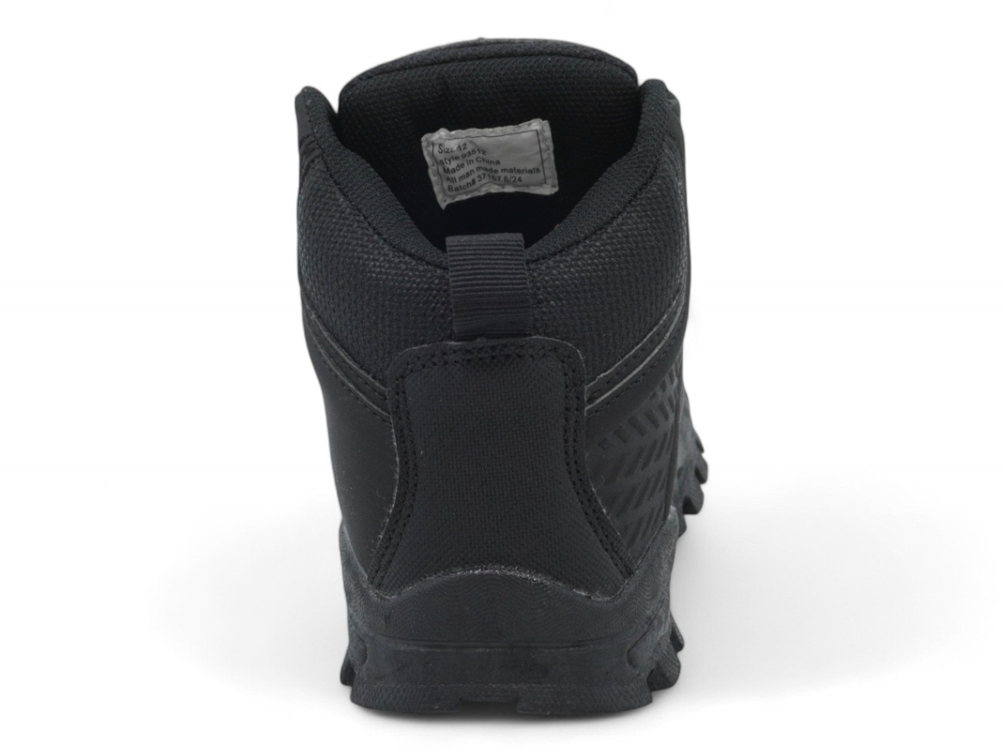 Boys' Black Lug Hiker Boot