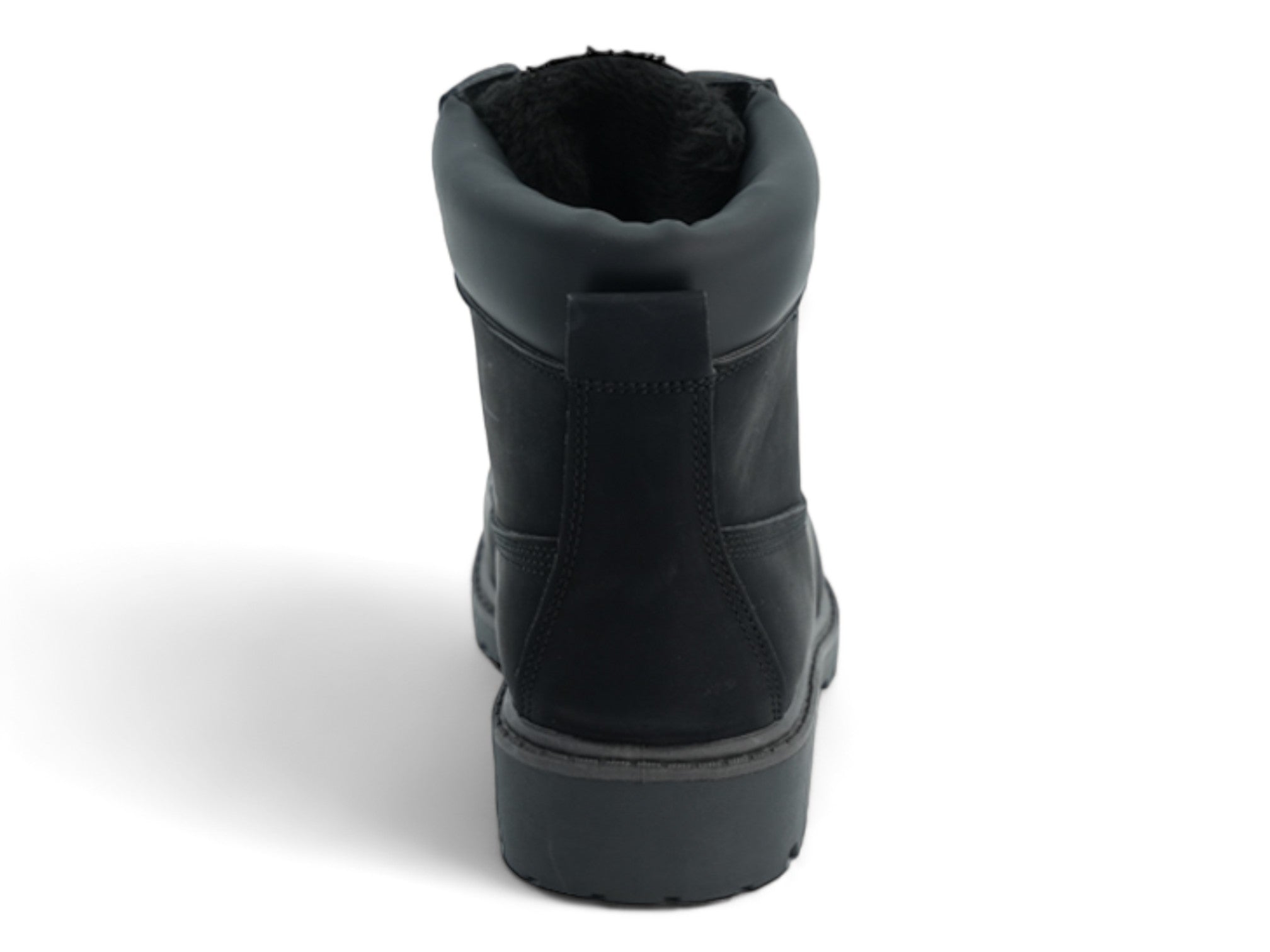 Boys' Black Fleece Lining Boots
