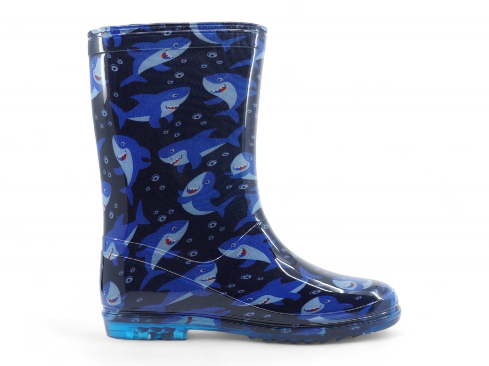 Boys' Shark Rain Boot