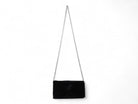Black Velvet Knot Clutch