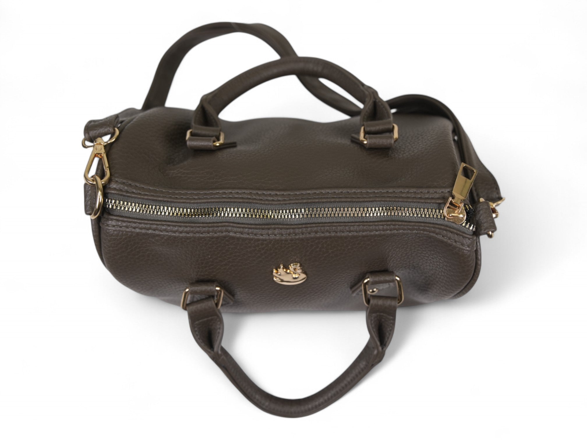 Dark Olive Satchel Bag