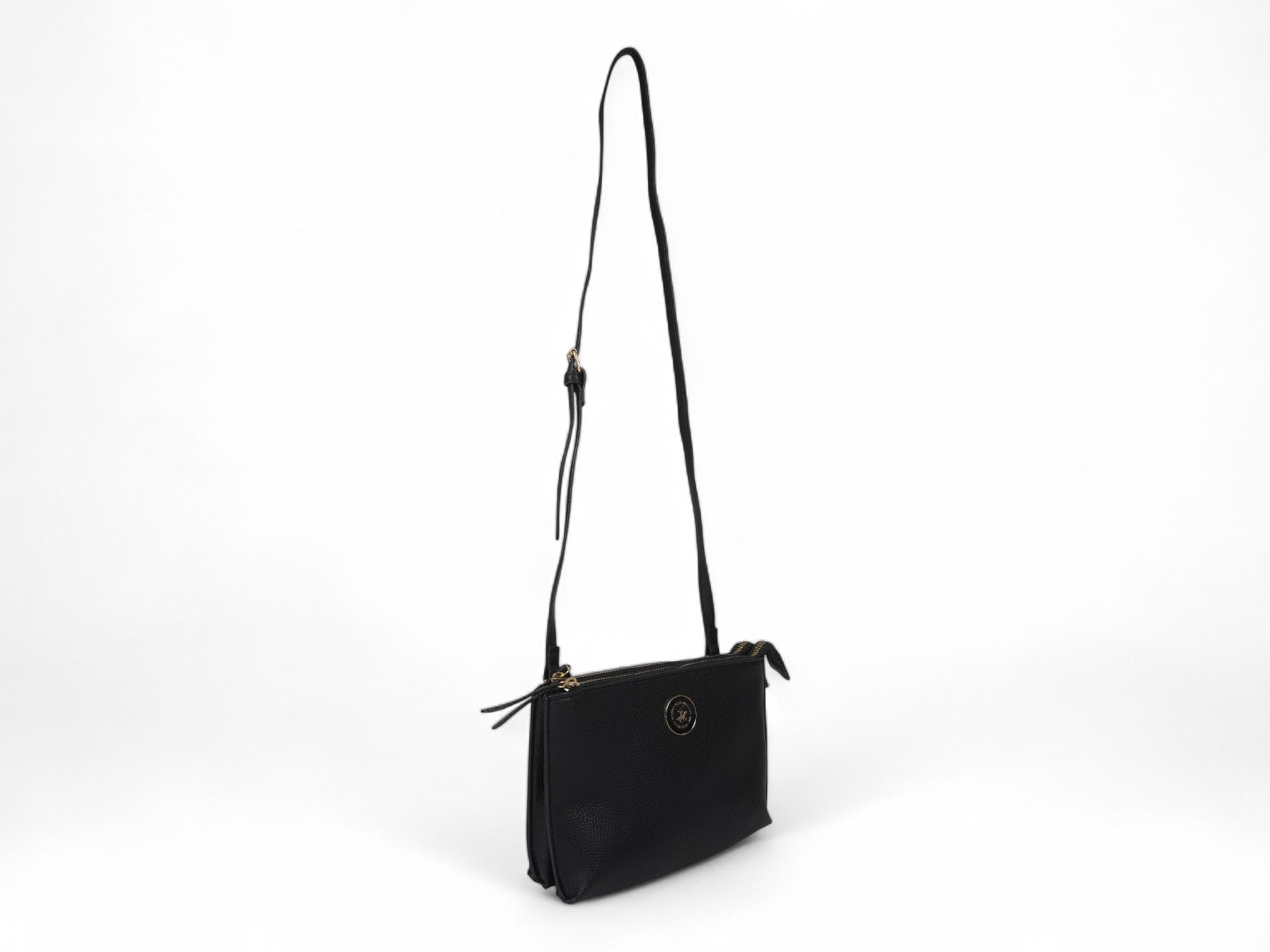 Black Triple Compartment Bag