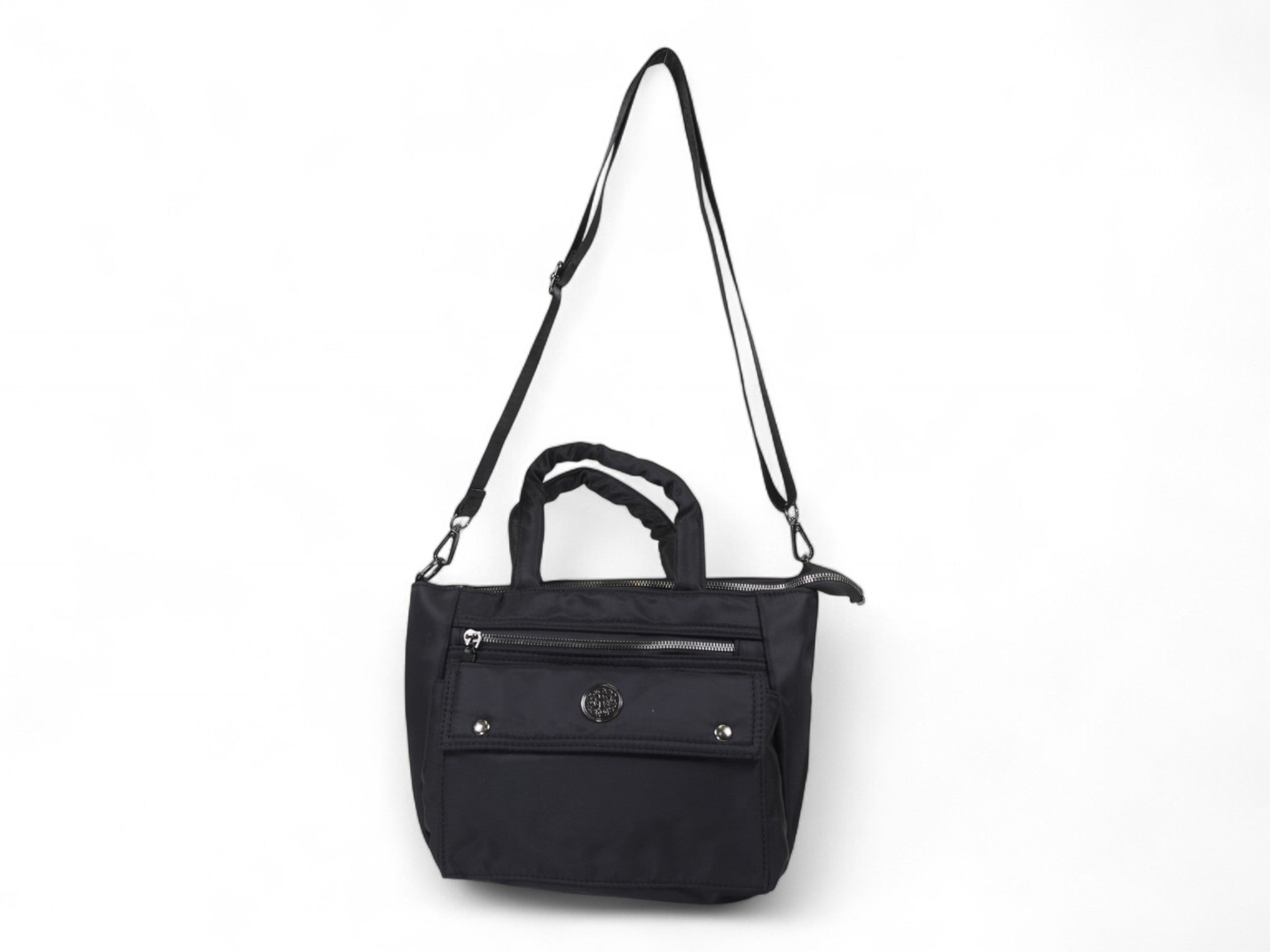 Black Nylon Carry All Bag