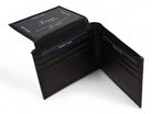 Black Men's Textured Wallet