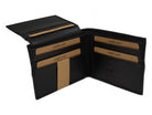 Navy PU Men's Wallet