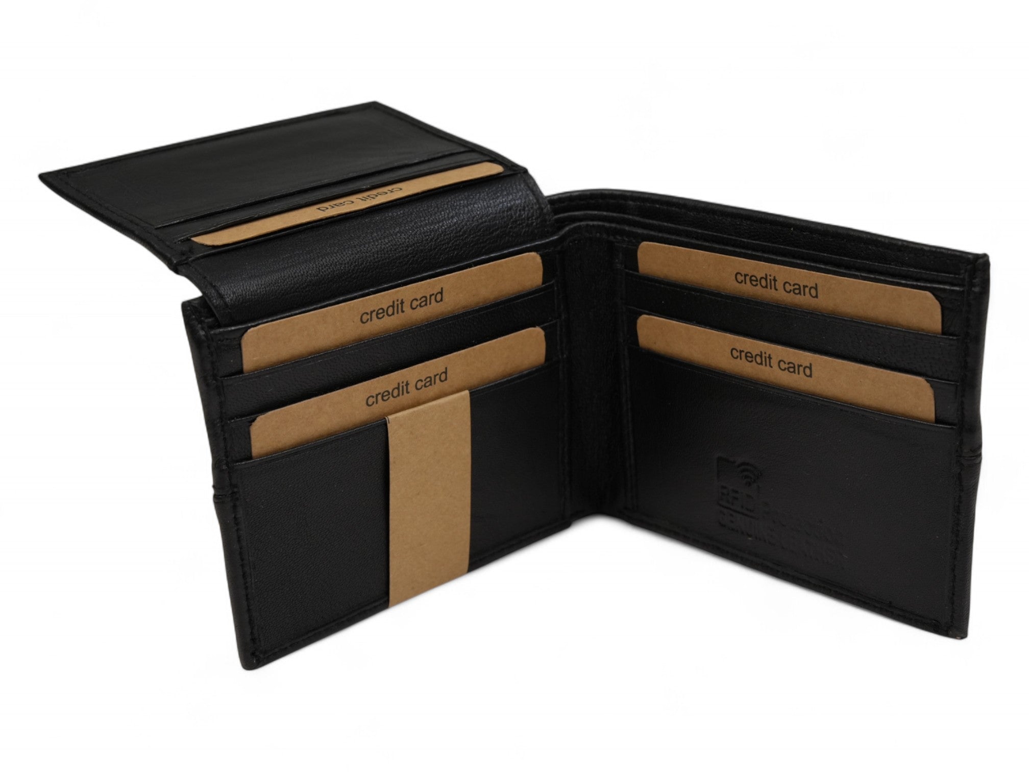 Navy PU Men's Wallet