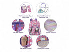Unicorn Sequin Backpack and Accessories Set