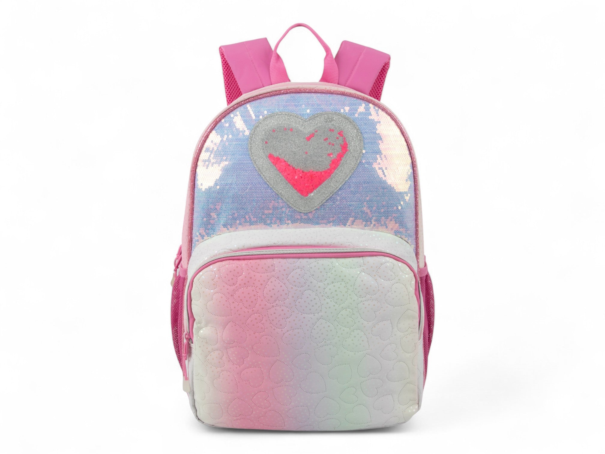 Sequin Heart Backpack