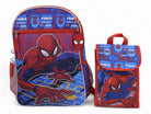 5 Piece Spiderman Backpack Set