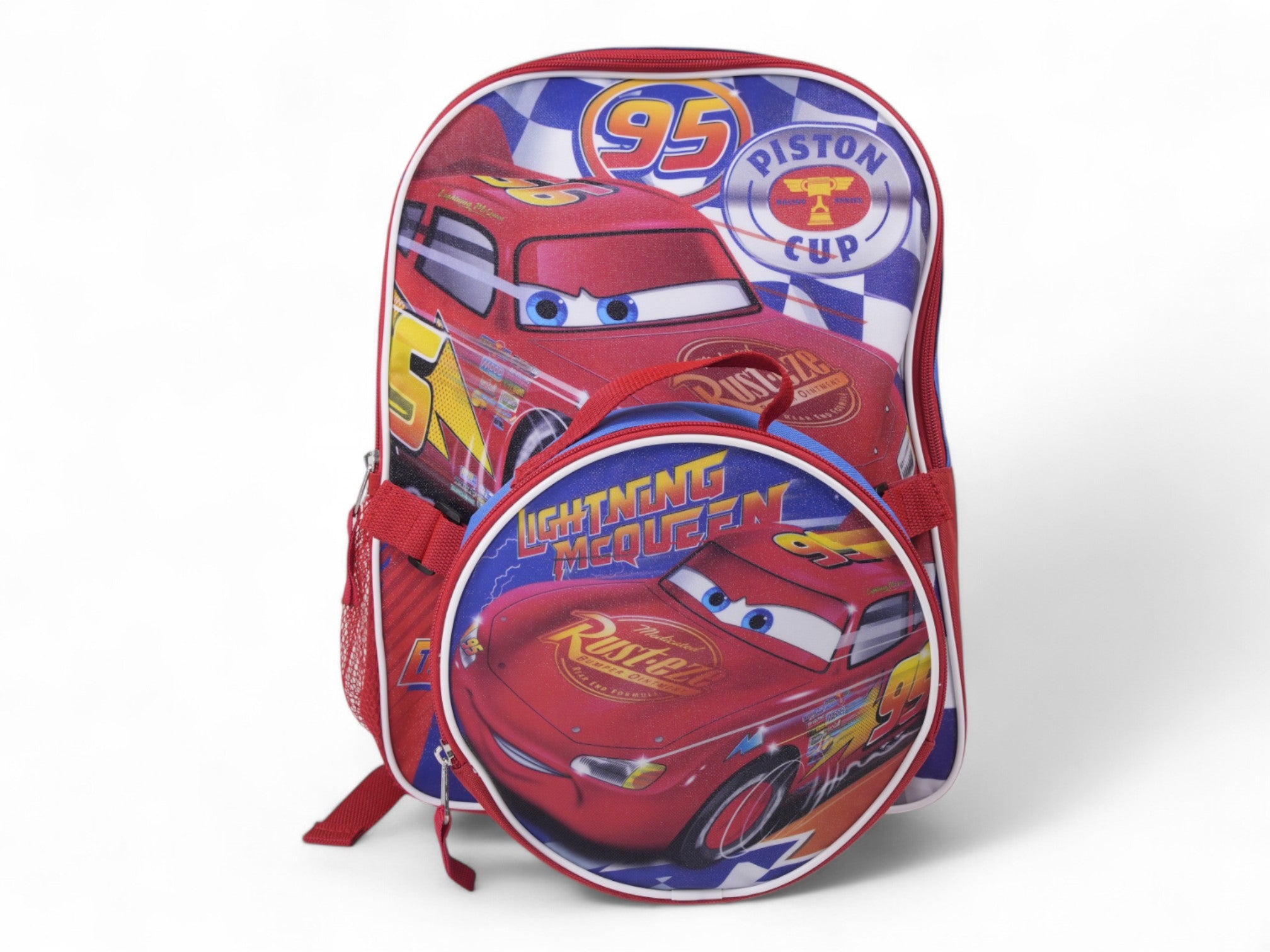 Cars Backpack and Lunch Tote Set