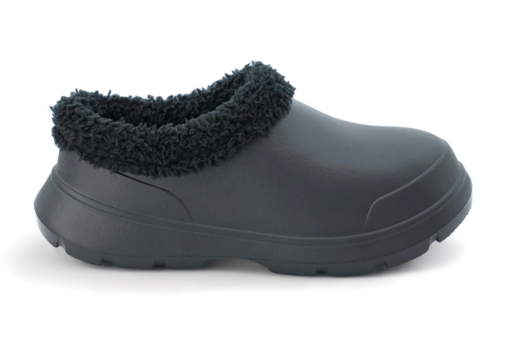 Women's Fleece Lined Clog - Black