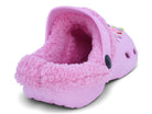 Girls' Pink Charm Fleece-Lined Clog