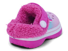 Toddler Pink Butterfly Fleece-Lined Clog