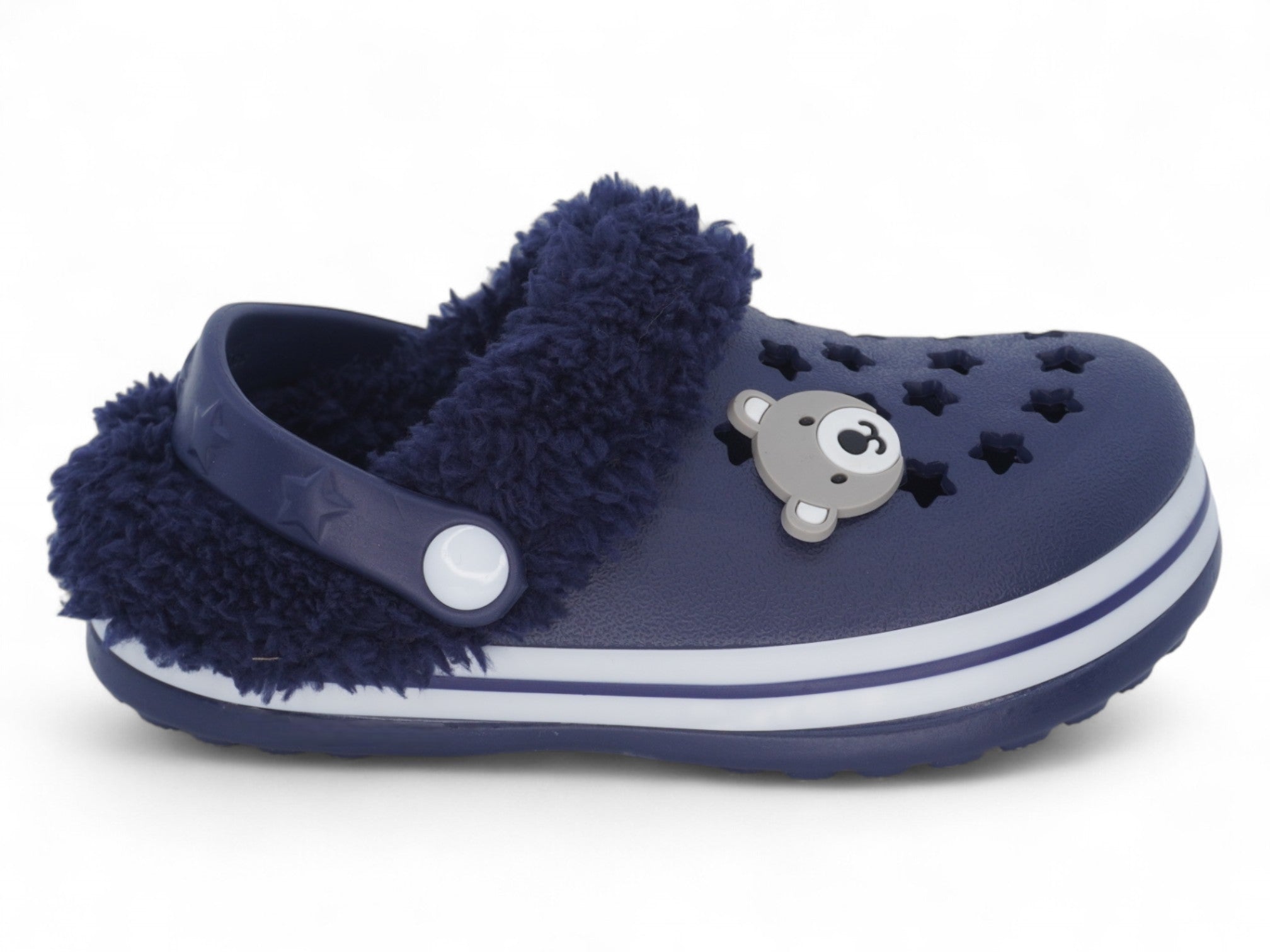 Boys' Navy Bear Clog