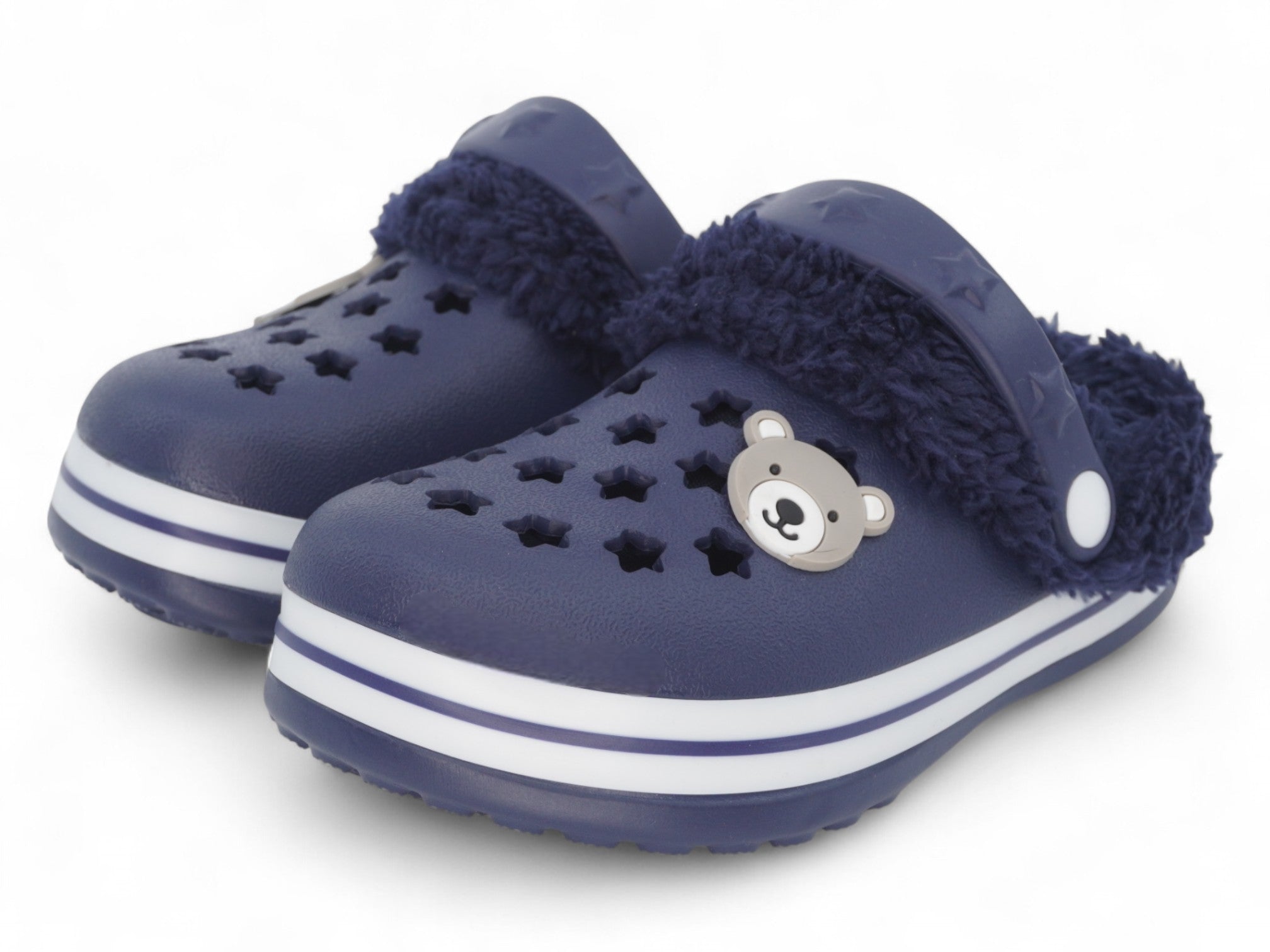 Boys' Navy Bear Clog