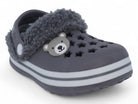 Boys' Gray Bear Clog
