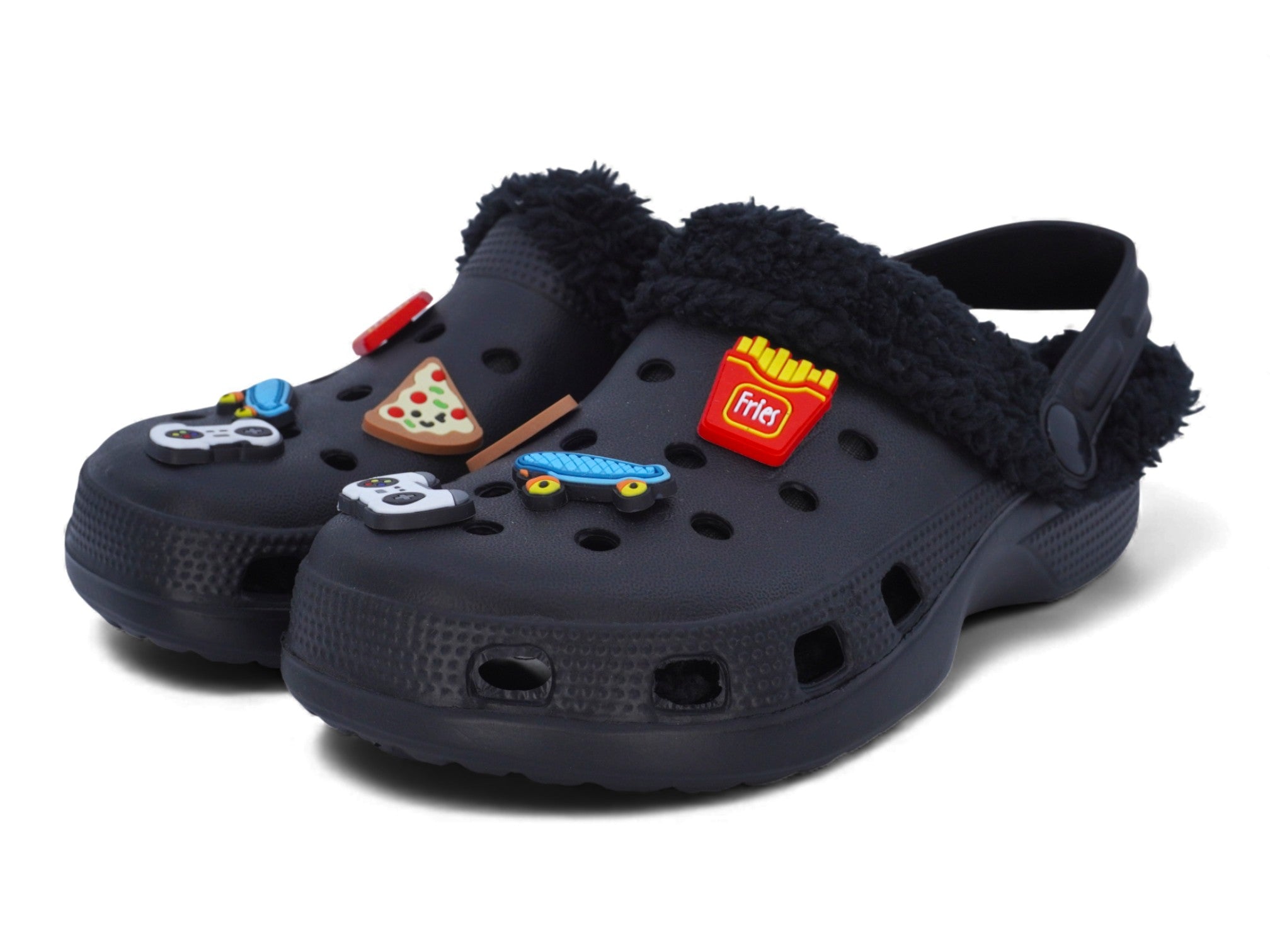 Boys' 11-3 Pizza Skateboard Clog