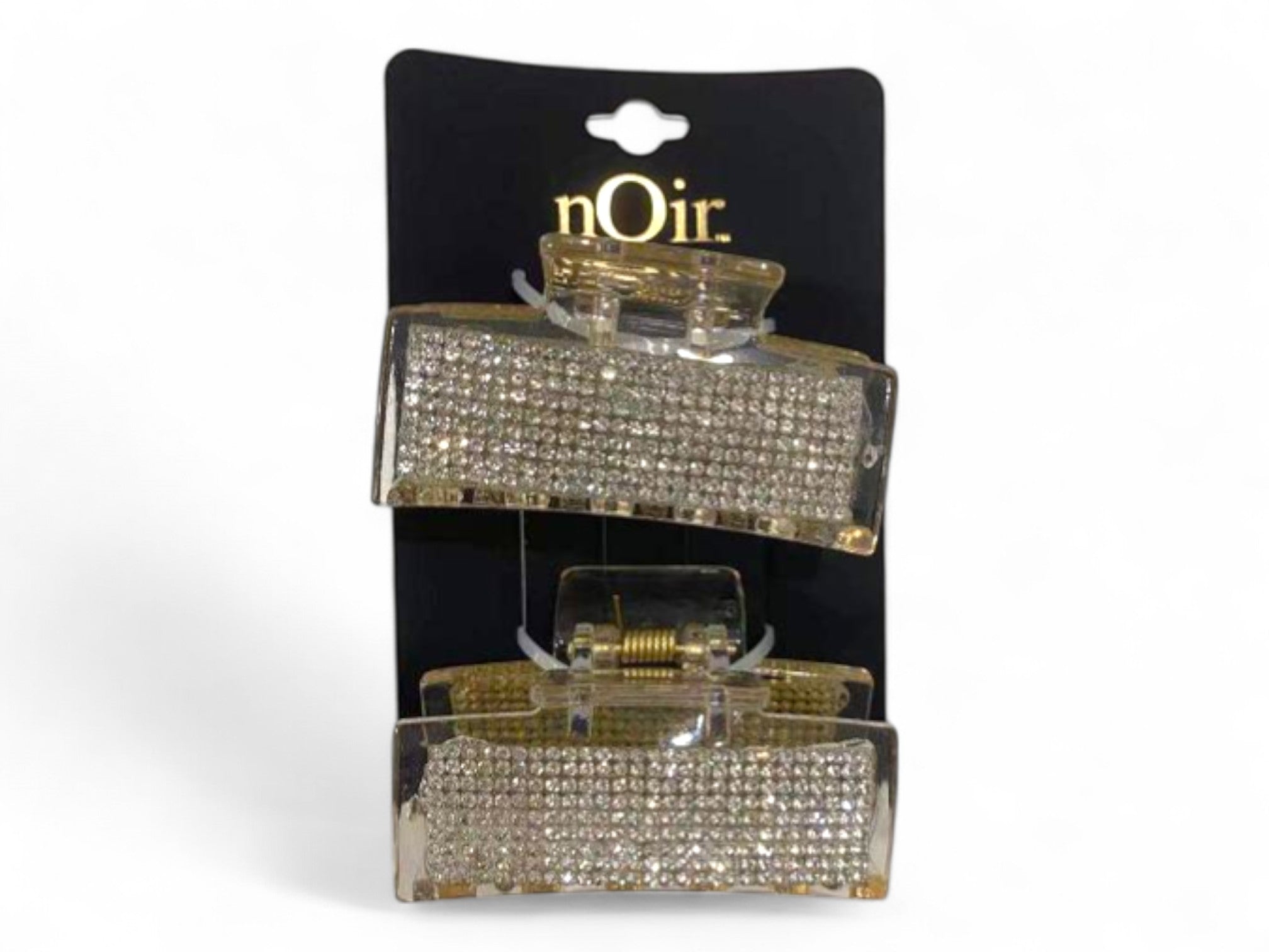 Rhinestone Claw Hair Clip 2PC