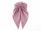 Pink Satin Hair Bow