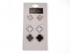 Clover 3 Pack Earrings