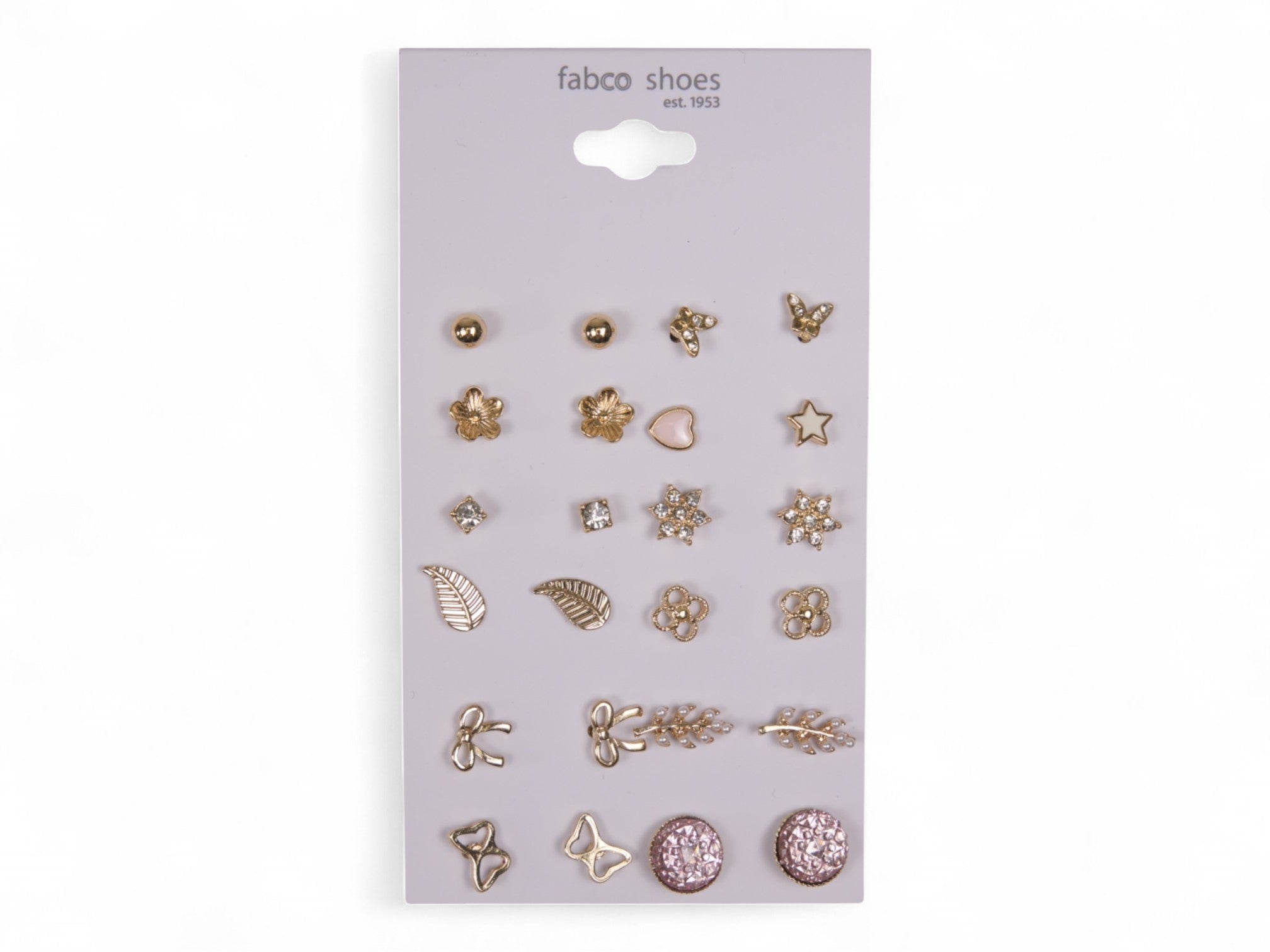 12PK Gold Earrings