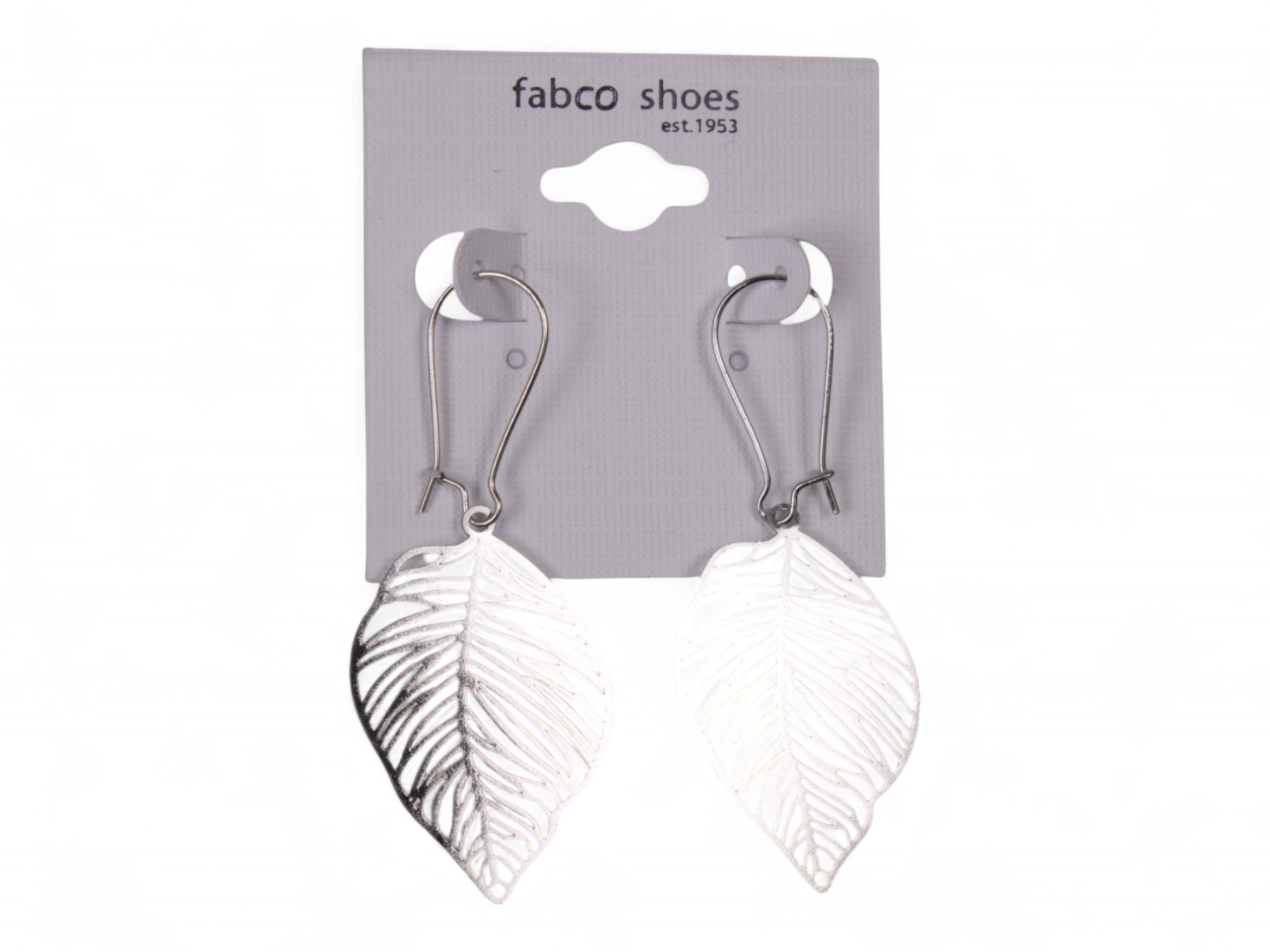 Silver Leaf Earring