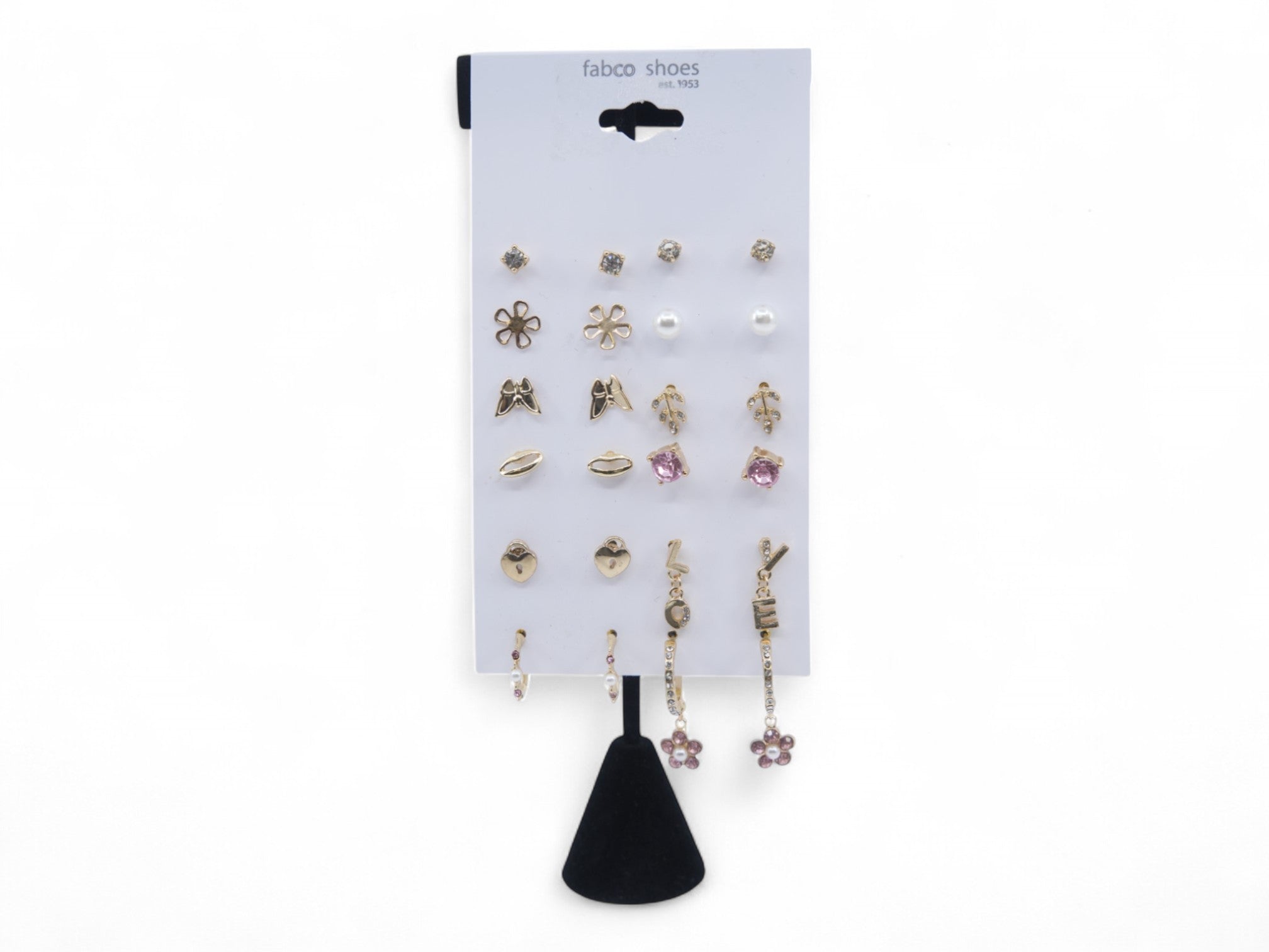 Love Earring Set- 12 Pack