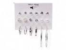 Silver Earring Set 9 Pack