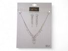 Silver 2Piece Necklace & Earring