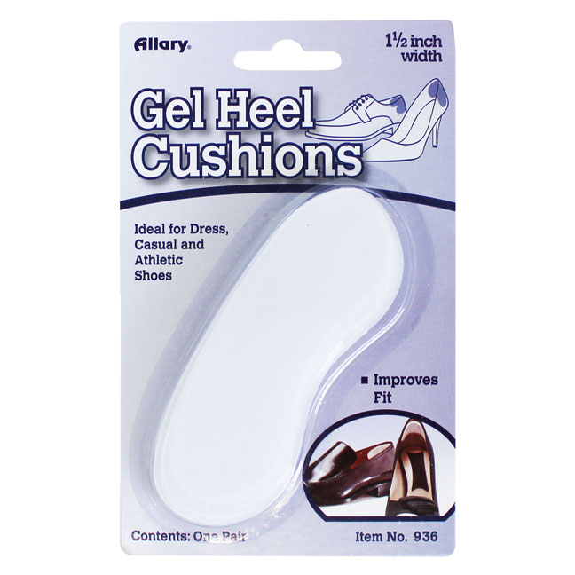 Gel Heel Cushions - White