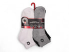 Akademiks men's multi color10 pairs cushioned quarter socks