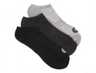 Men's Gray Black Cushioned Low Cut Socks - 10 Pairs