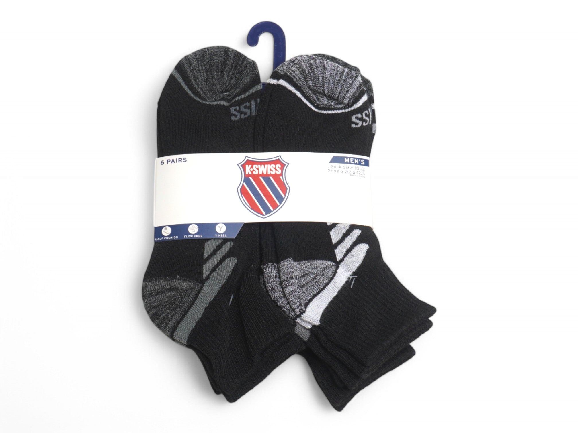 Mens Quarter Half Cushion Socks