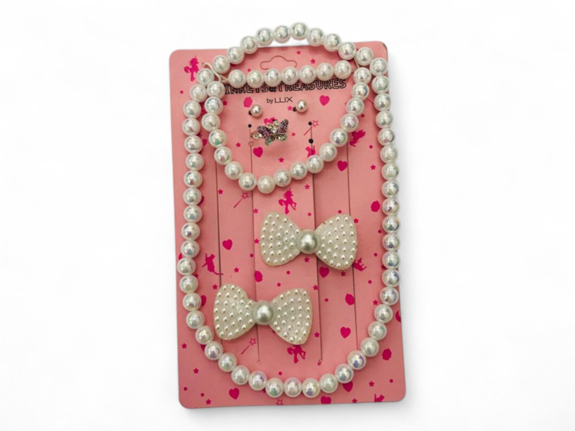 5 PC Hair and Jewelry Set