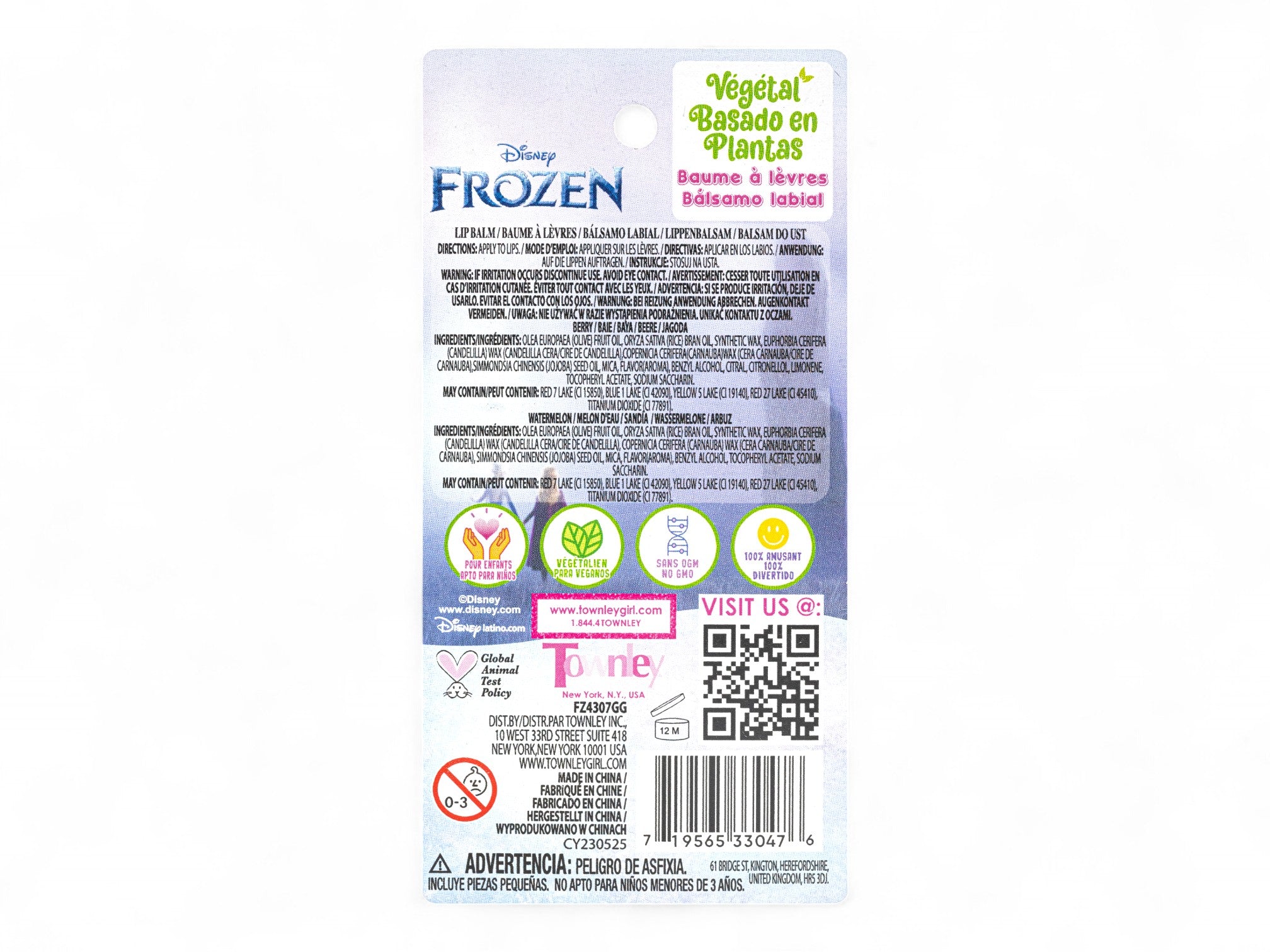 Frozen Lip Balm 2PK