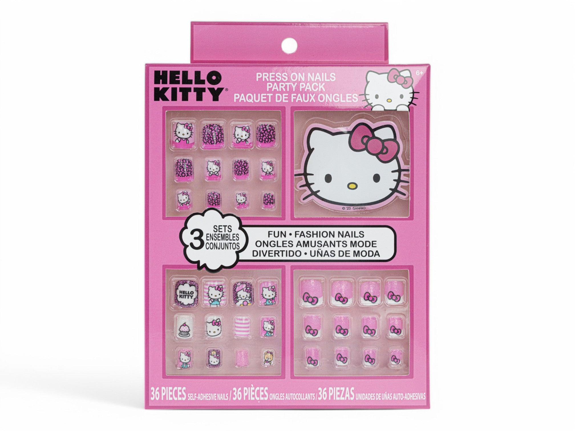 Hello Kitty 36 self adhesive nails
