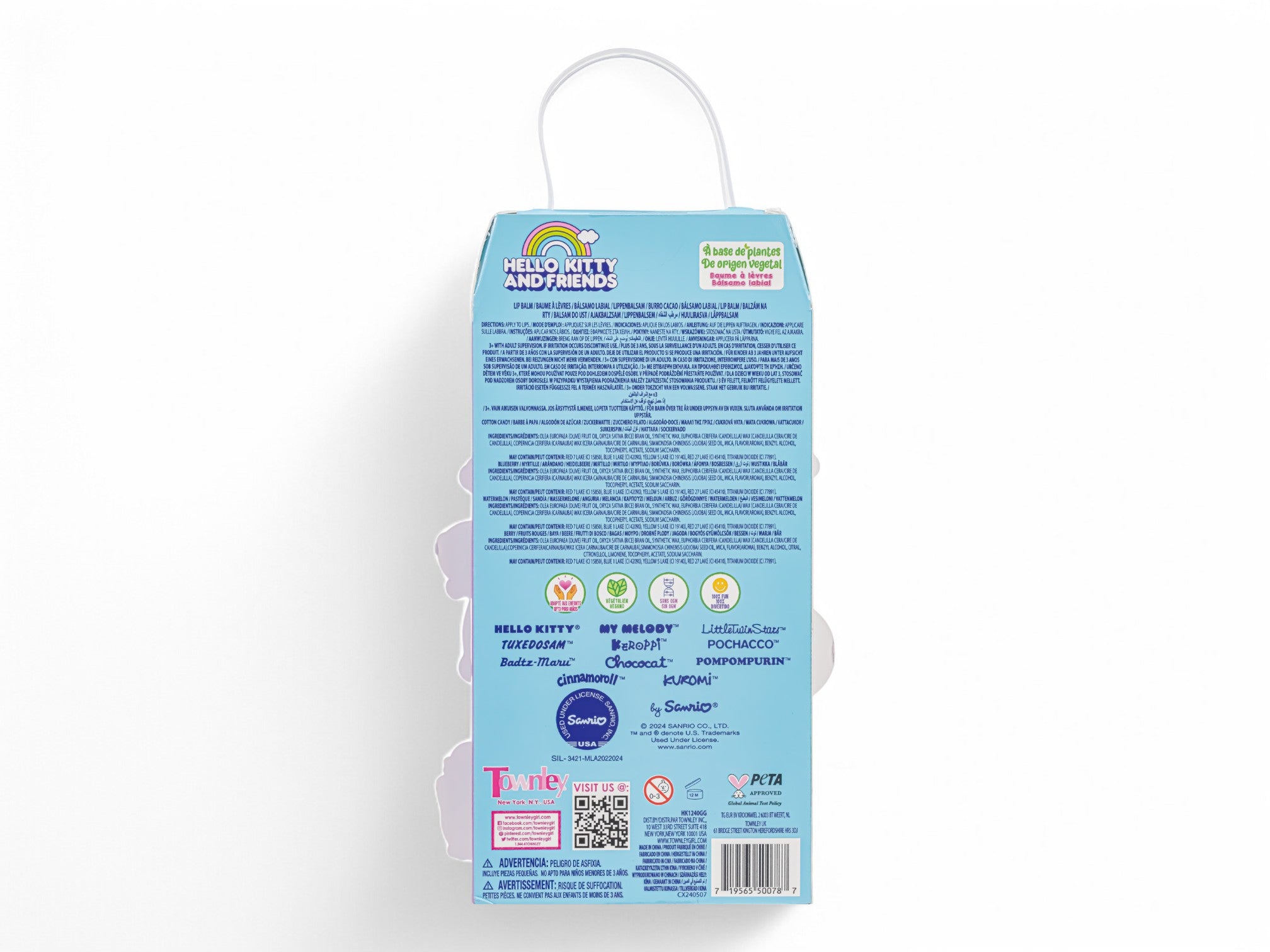 Hello Kitty 4pk Lip Balm