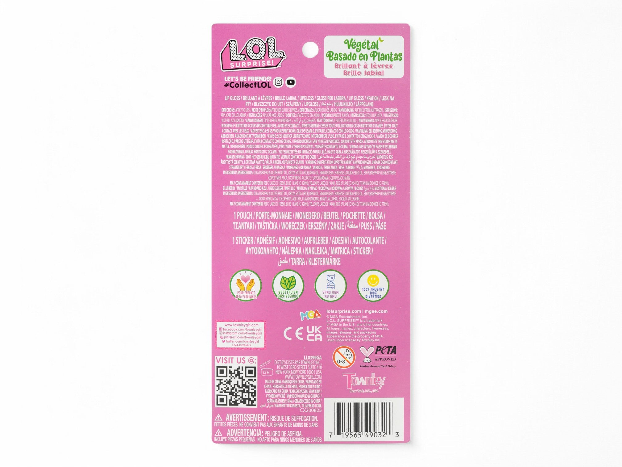 LOL 2pk Lip Gloss Set