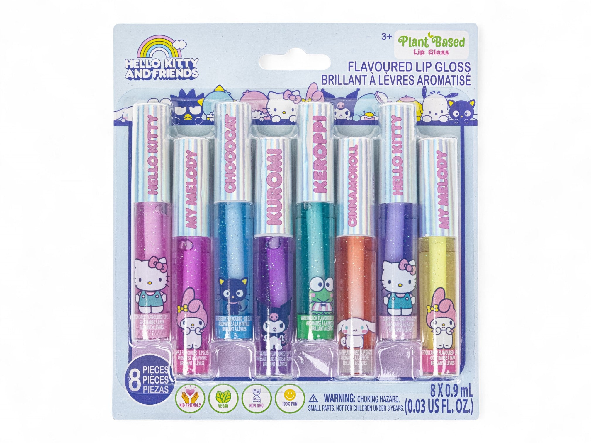 Hello Kitty and Friends Lip Gloss Set