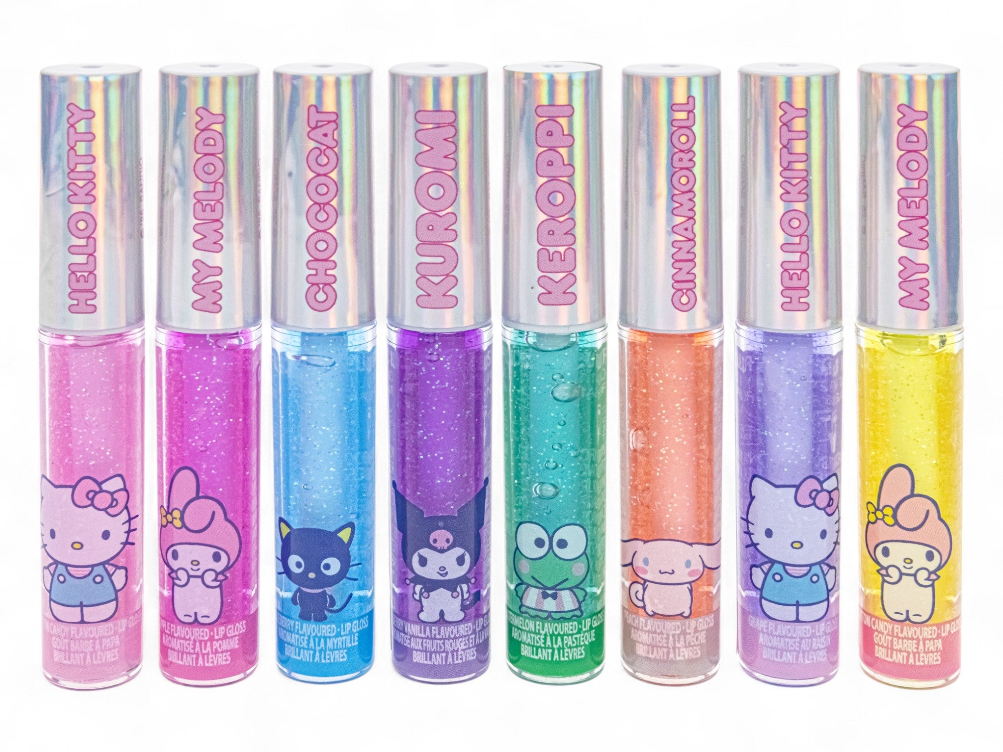 Hello Kitty and Friends Lip Gloss Set